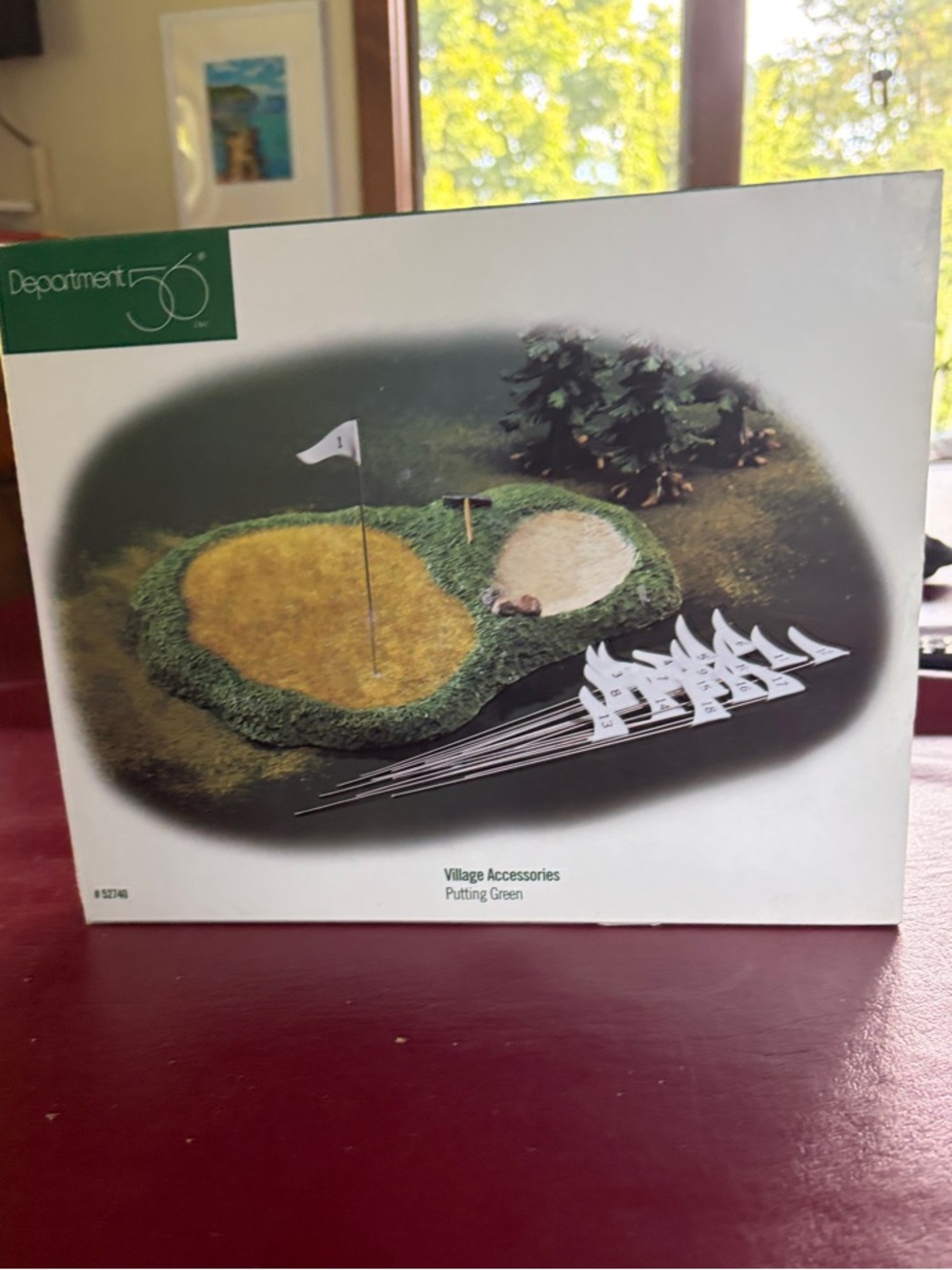 Department 56 Village Putting Green Accessory Set -